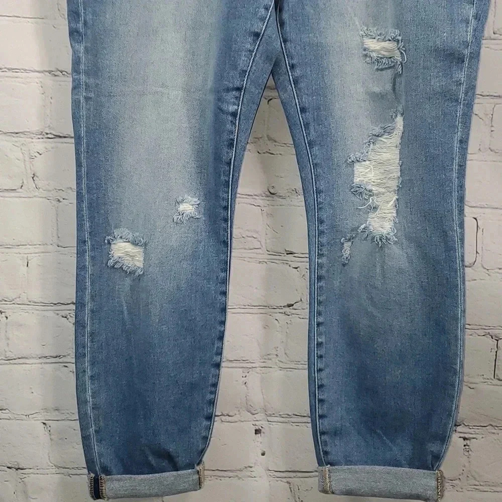 Cello Distressed Cropped Skinny Jeans Size 18 NWT - Picture 4 of 10